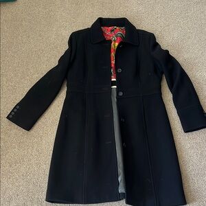 J. Crew Black Trench Coat Timeless Style and Elegance